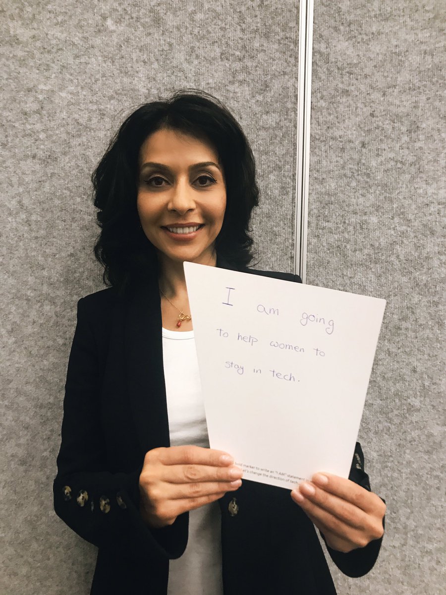 NazilaInTech's tweet photo. let's change the direction of tech... together! #ghc17 @abidotlocal #ABIdotSV #diverseup https://t.co/UAcTCPgjNS