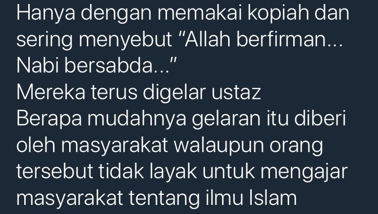 ustazdot's tweet photo. Berapa ramai diantara mereka yang digelar ustaz ustazah yang masih jahil tentang ilmu fardhu ain https://t.co/v3BugeZ3yq