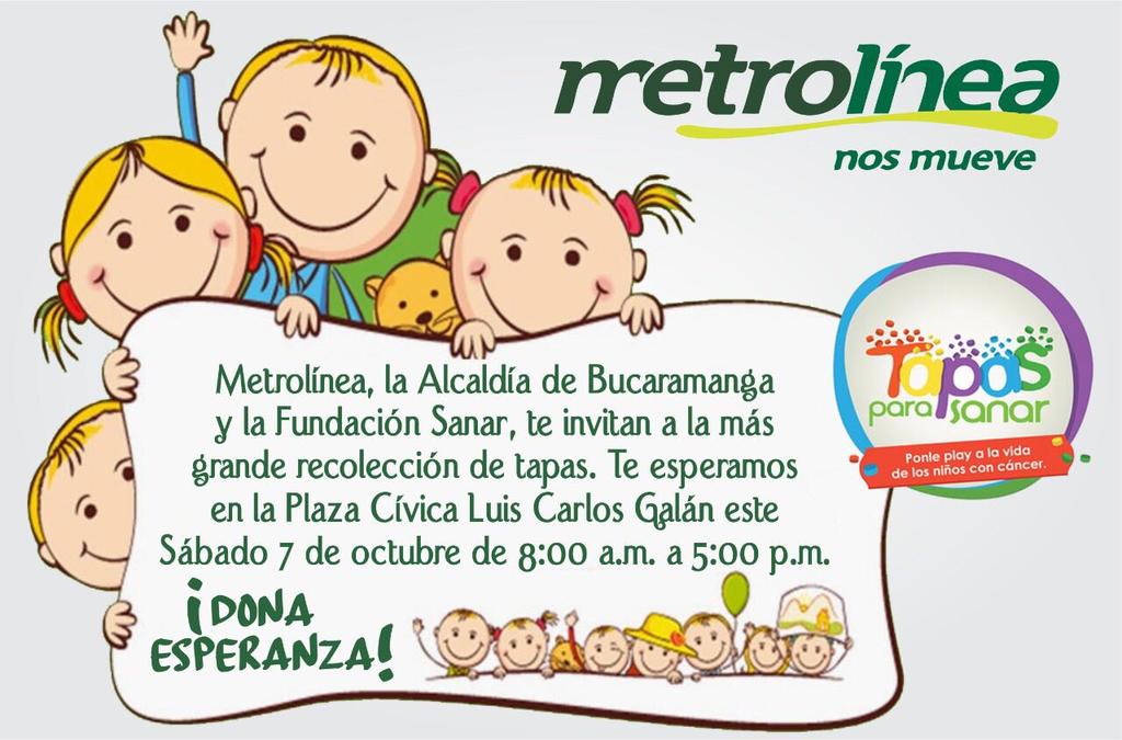 EnterateOleMano's tweet photo. @Metrolinea se une a la campaña de @sanarcancer ¡!Dona esperanza!¡ #Tampaton éste sábado en la plaza cívica L.G.S https://t.co/EbefxzPXWs