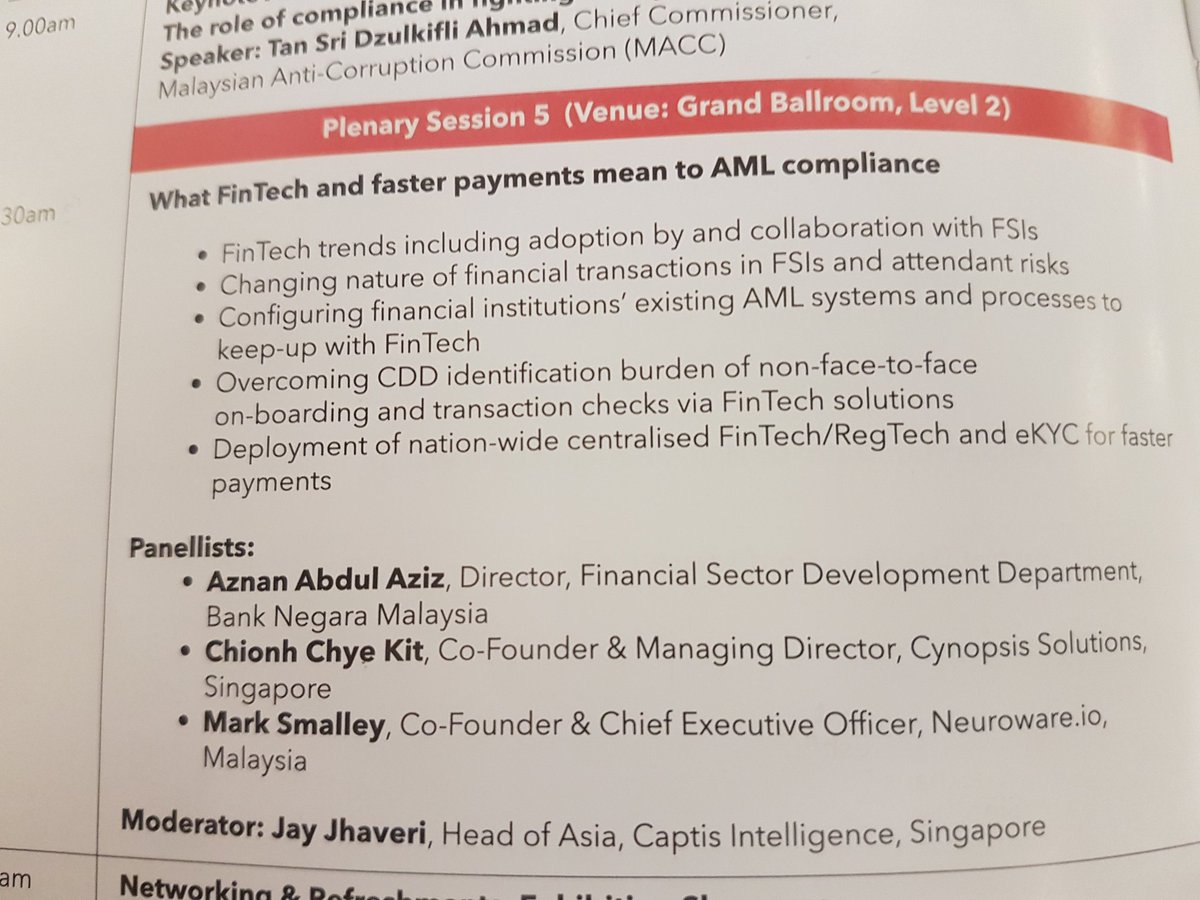 mackynacky's tweet photo. #IFCTF2017 #fintech #FasterPay #AMLCompliance https://t.co/5oFtz6YlSt