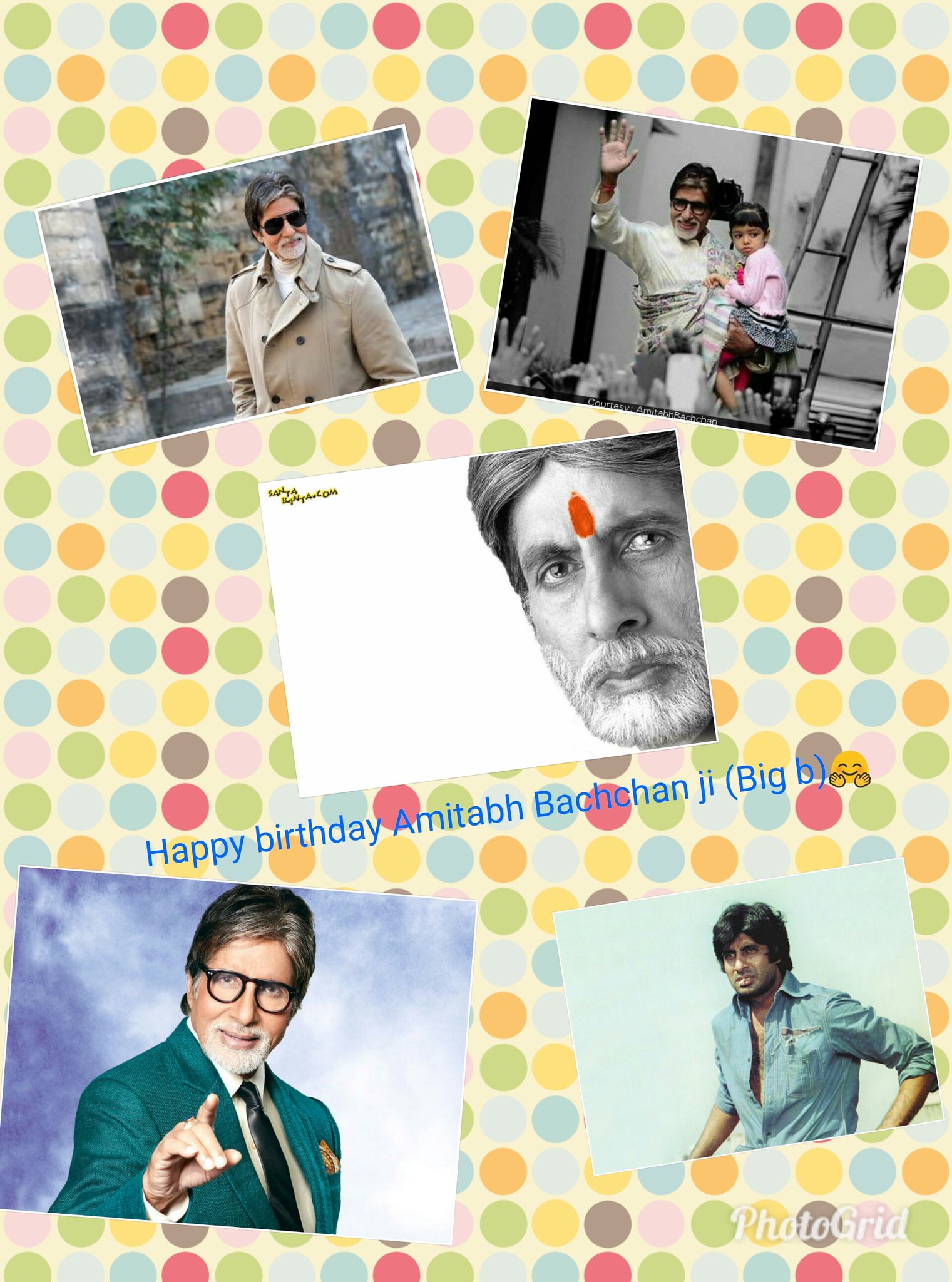  Happy birthday Amitabh Bachchan ji 