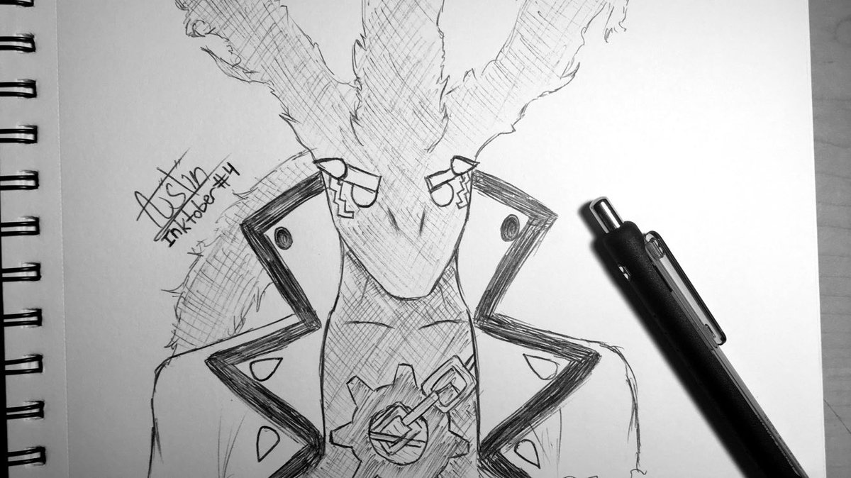 butterywater's tweet photo. Day 4 - Dragon #inktober #inktober2017 #eletober #dragon #solbadguy #dragoninstall https://t.co/7RgrlPZopQ