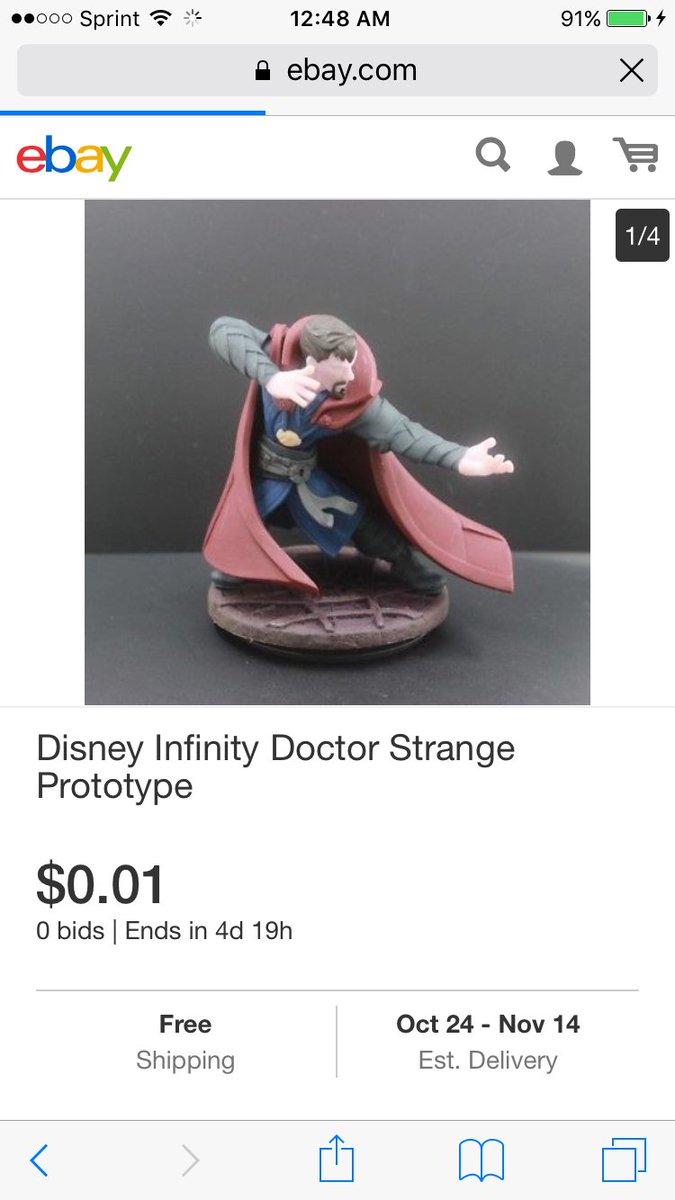 infinitypan3's tweet image. Yet another rare fine. #doctorstrange #Disneyinfinity