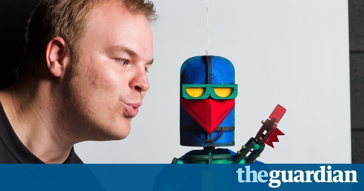 Here's <a href="/GuardianAus/">Guardian Australia</a> on how the wonderful Tim Sharp, an artist with autism, created his own superhero <a href="/Laser_Beak_Man/">laser beak man</a> bit.ly/2xWaWZ2