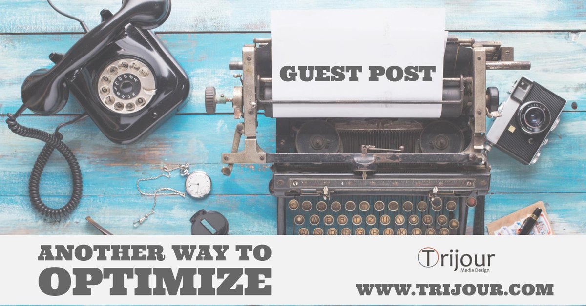 Trijour's tweet photo. Guest posting is a great way to build up some website rankings.  Check out our website to learn more at https://t.co/rMPMPwI2jI #GuestPost https://t.co/g666xUeaDu