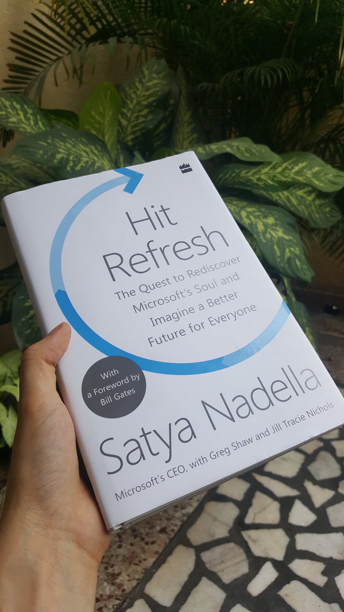 ArnaudAuger's tweet photo. "I like to think that the C in CEO stands for culture.

The CEO is the curator of an organization's culture"

@satyanadella 
#HitRefresh https://t.co/R2W8uTaE41