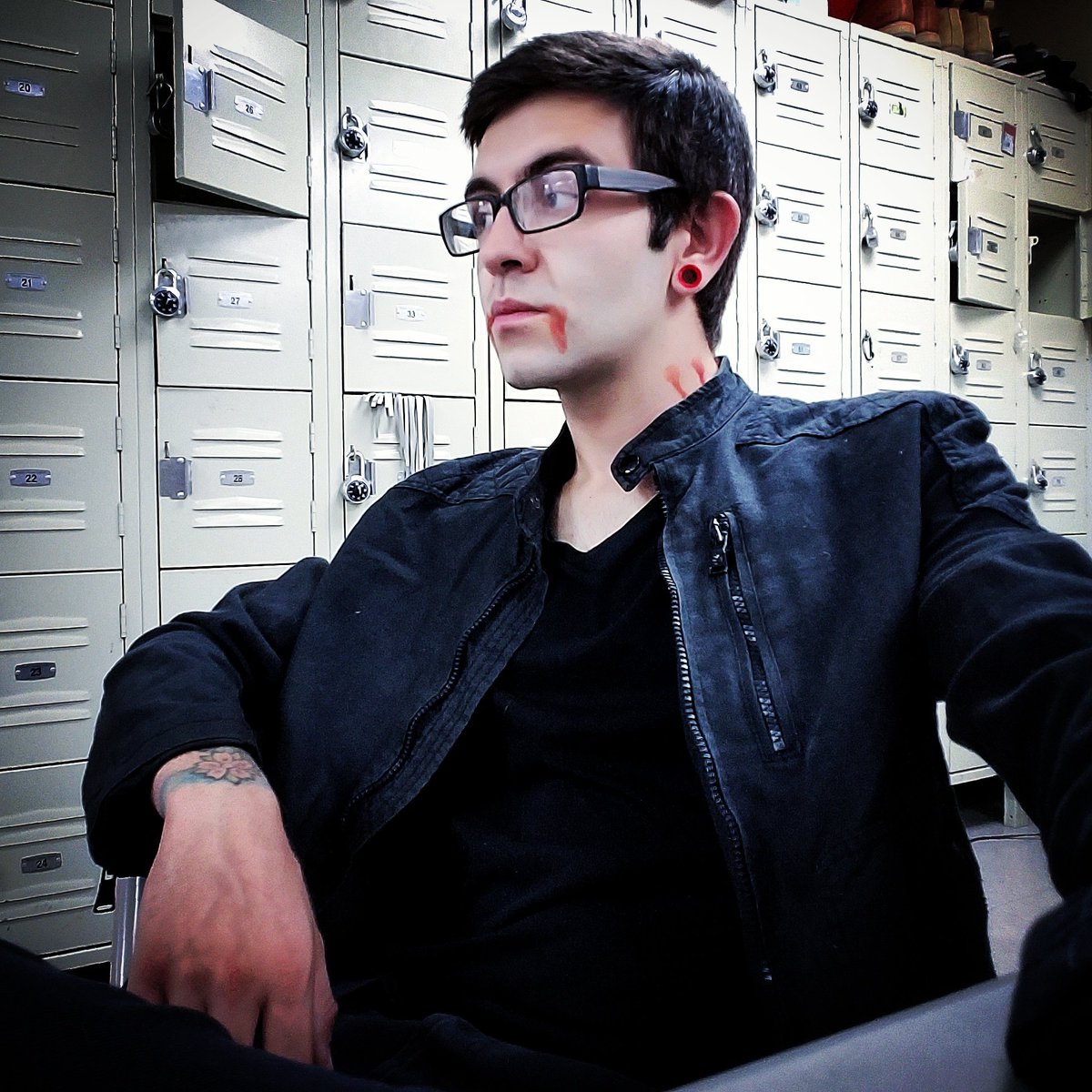 //I was a vampire at work today