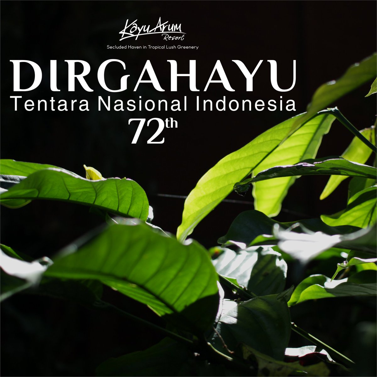 Dirgahayu Tentara Nasional Indonesia ke 72