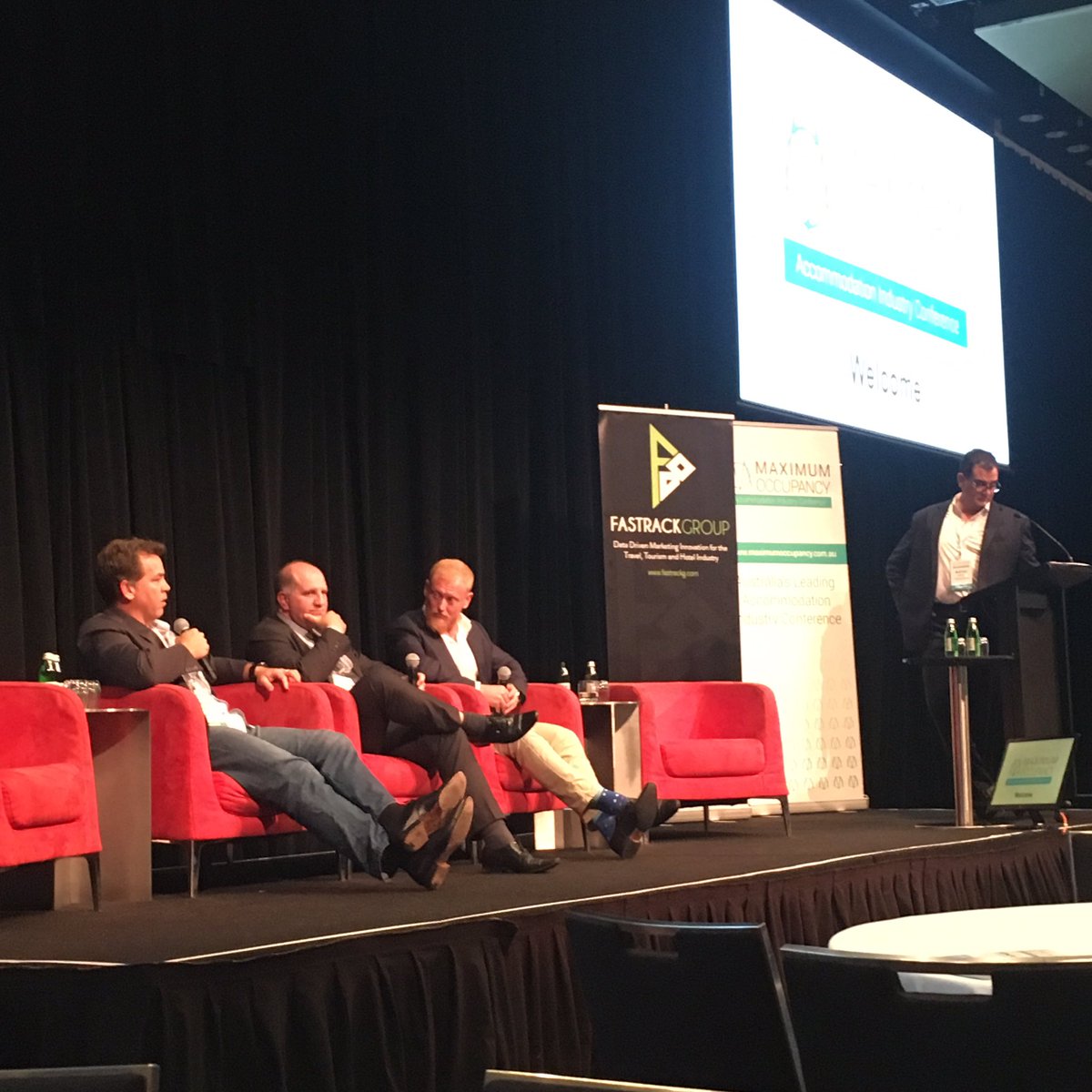 SiteMinder_News's tweet photo. "It's our job as technology providers to make sure the systems that hoteliers are using speak to each other" Mike Ford at #maximumoccupancy https://t.co/R1adumzrBr