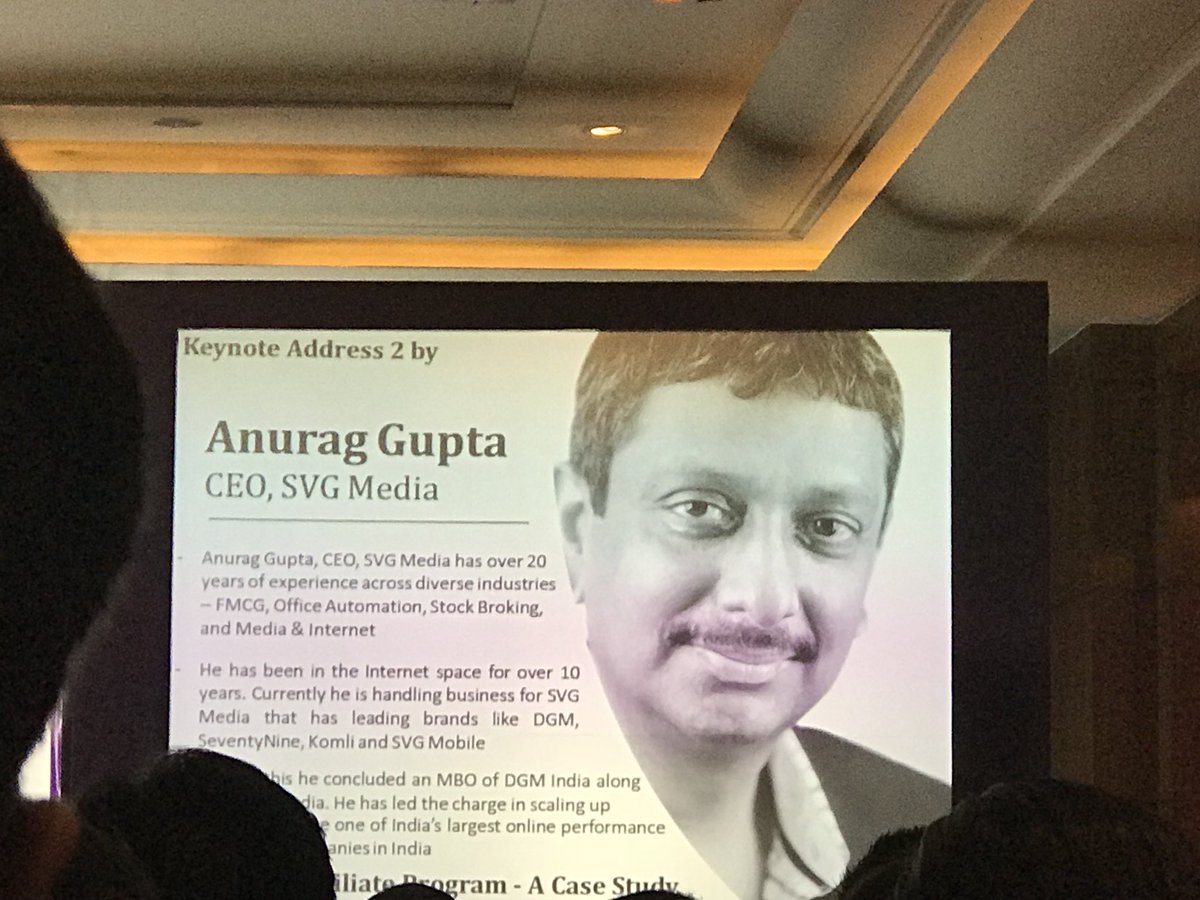 ngupta36's tweet photo. @anuraggupta discussing about successful affiliate program #IAS17 @IAMAIForum @ARMDigital https://t.co/ylzNDHA54n