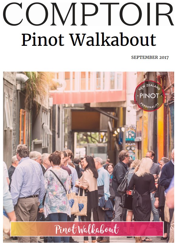 Nice way to while away <a href="/Pinot_Palooza/">Pinot Palooza</a> eve in Melbourne: a Friday evening <a href="/nzwine/">New Zealand Wine</a> #Pinot Walkabout with the fab Andy <a href="/BurnCottageNZ/">Burn Cottage</a> &amp; others