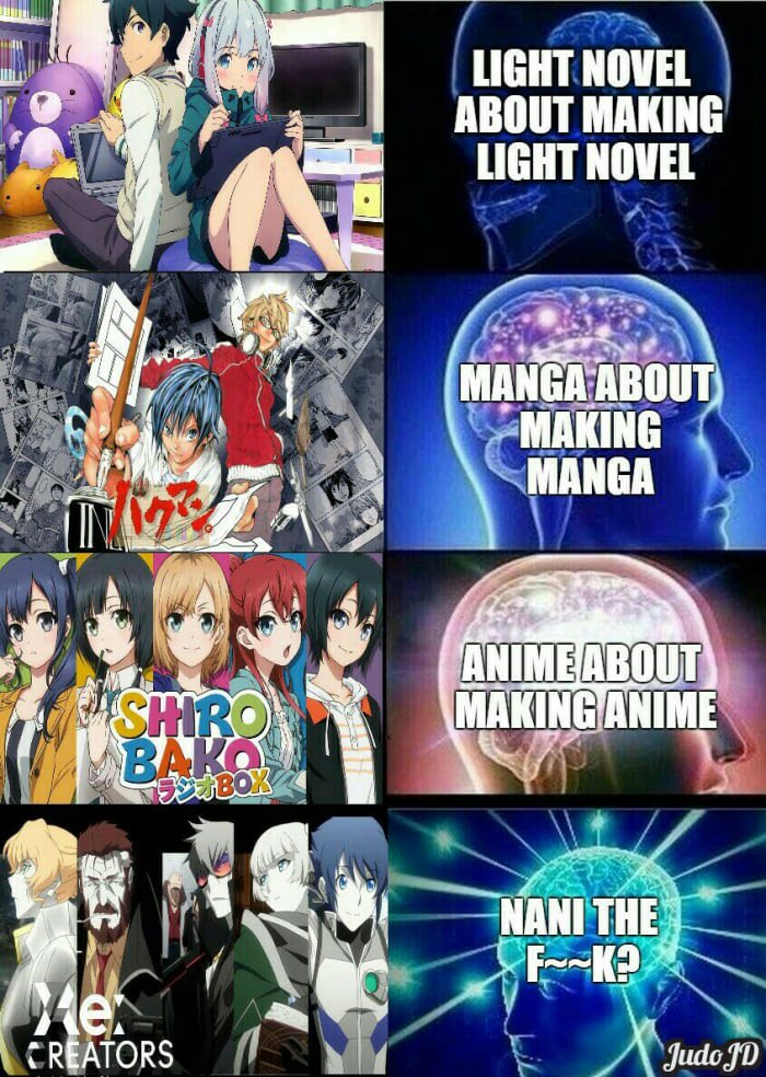 katiejohn25's tweet photo. How meta can anime get ?? https://t.co/FdwU2g3tGe
