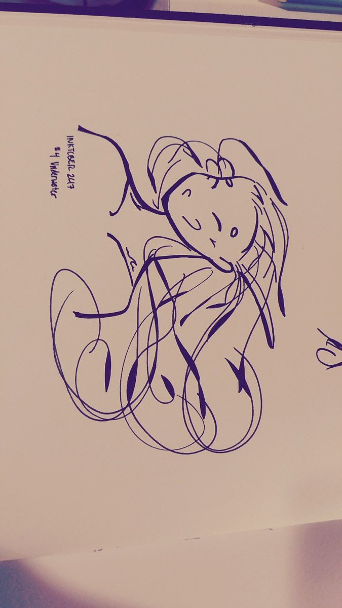 TheRealPrint's tweet photo. Didn't post my last Inktober drawing so here's today's and yesterday's #inktober2017 #INKTOBER17 https://t.co/SdngXR7CvV