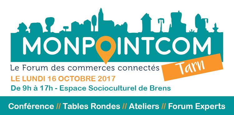 CCI_du_Tarn's tweet photo. N'oubliez pas #MonPointCom le forum du commerce connecté tarnais c'est le lundi 16 octobre à Brens. Venez nombreux ! https://t.co/9OEQs7YXwF https://t.co/39TRYAE5Uk