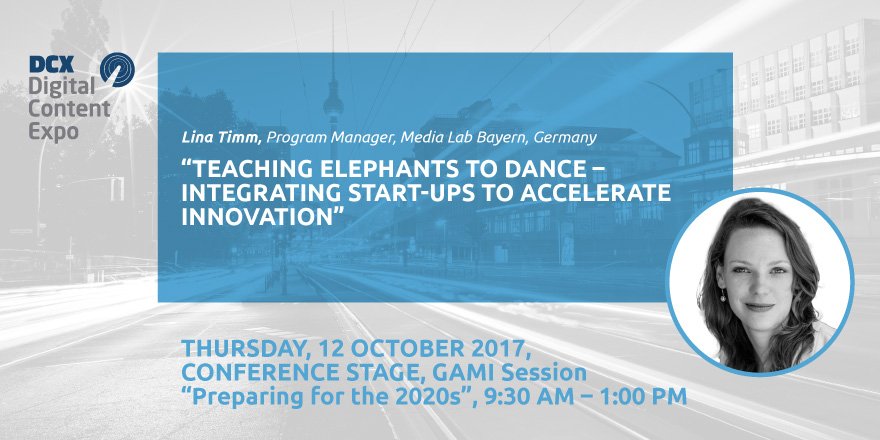 Luisante's tweet photo. „Teaching elephants how to dance“, best title I ever got. Thanks @stephenfozard! Looking forward to speak at #dcx next week! @wanifra_mihub https://t.co/ebP7egsYCL