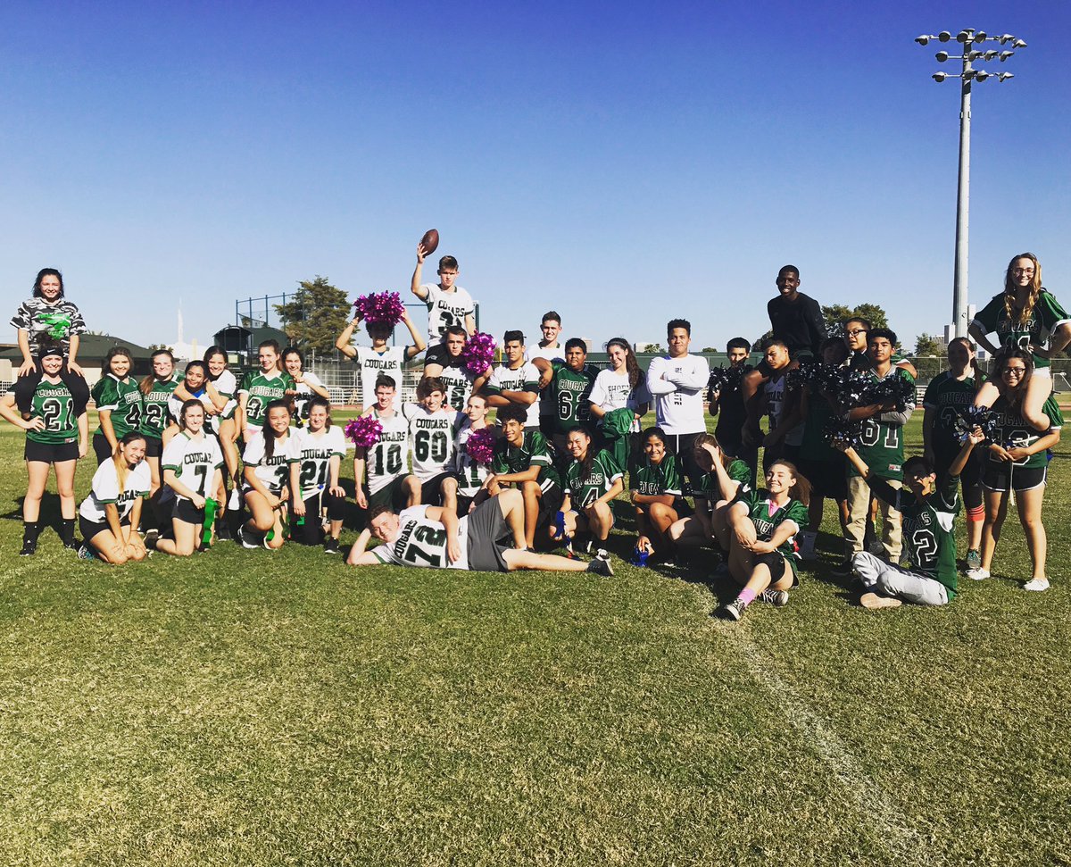 pocketbrookes's tweet photo. Powder puff was great! #PhoenixChristian https://t.co/9L1ET4hYRE