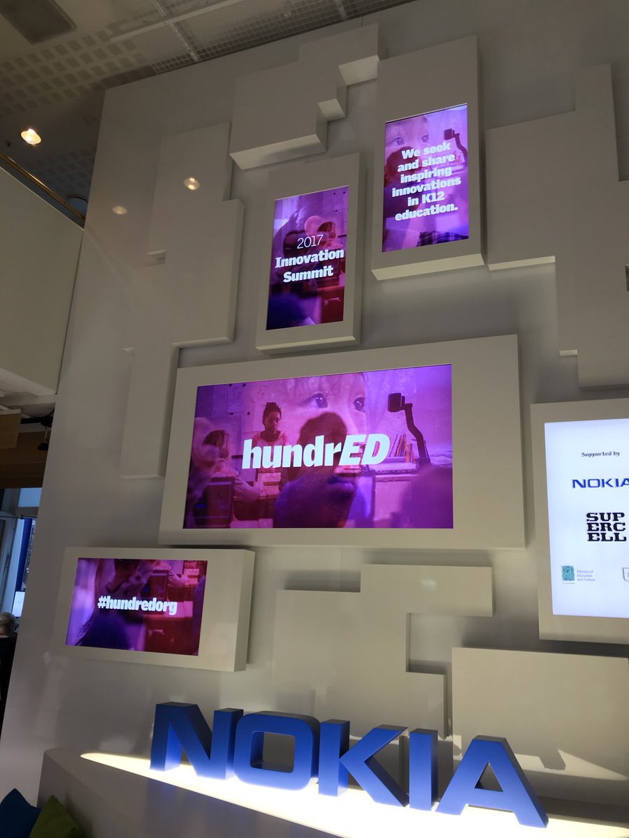 AnttiSankala's tweet photo. Day 2 @HundrED_fi #hundrEDorg @kuumatvt #oppilasagentit #StudentAgents https://t.co/qWssxUCNjS