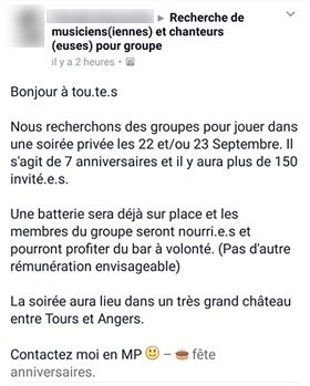 Pigeongratuit's tweet photo. Non !
#payetoncreatif https://t.co/9PJPE5wVRc
