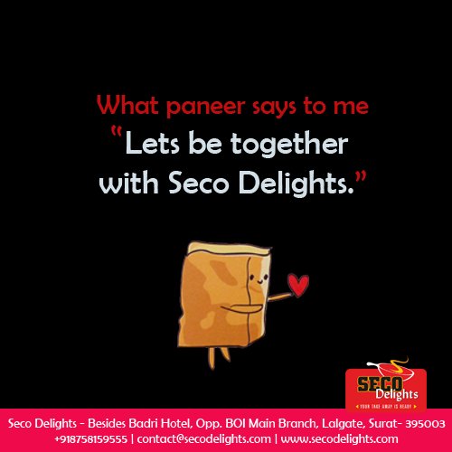 SECODelights's tweet photo. What Paneer says to me: Lets be together with secodelights
#growhunger #backpackingmeals #readytoeatpackage #easytocook
#easycooking https://t.co/bQbR5wDZXs