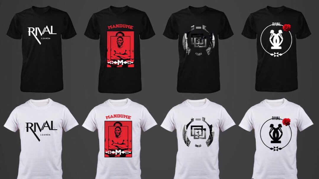 rivaluanda's tweet photo. T-shirts @rivaluanda, já disponíveis para venda em Luanda! Compra já a tua agora. +244 945379797 🇦🇴 https://t.co/1jYVVNiBn0