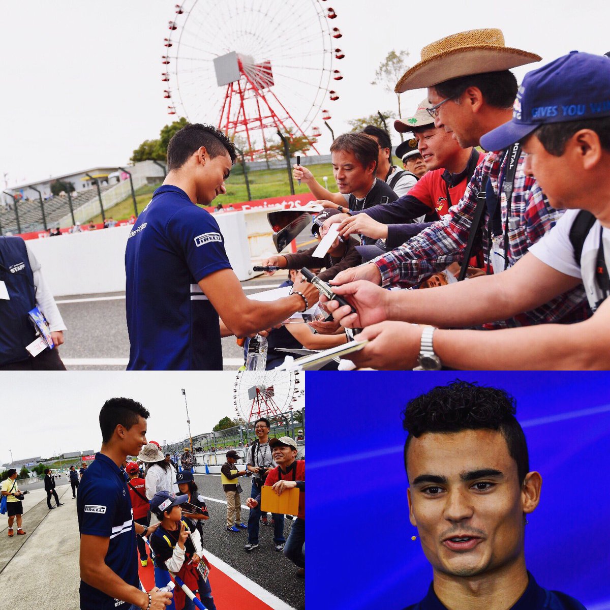 Amazing to have so many fans at the track already on Thursday! Thx! Ready for the weekend ✅ #JapaneseGP