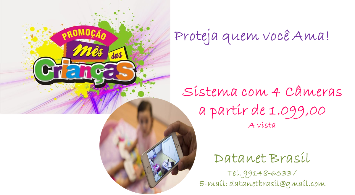 Datanetbrasil's tweet image. A Segurança que sua Família precisa!