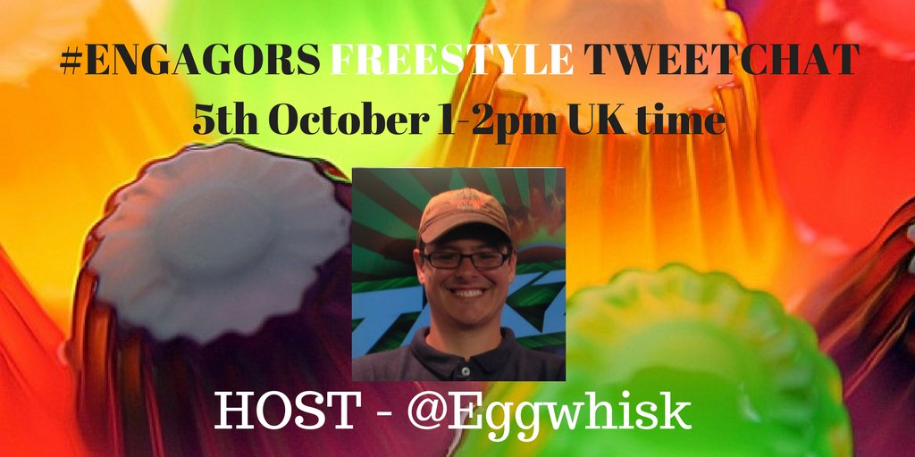 eggwhisk's tweet image. 10 mins to go #EngagORS - today we cover #teching #education for #WorldTeachersDay