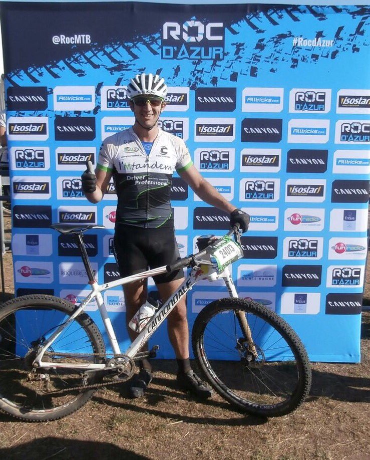 ivan_torrero's tweet photo. Prima gara andata..23km veloci come la luce!@RocMTB @endura @selle_italia @hotelgabriella #imtandem #imcycle #rocdazur #mpmtech #aepicasport https://t.co/QBBaEhC59Z