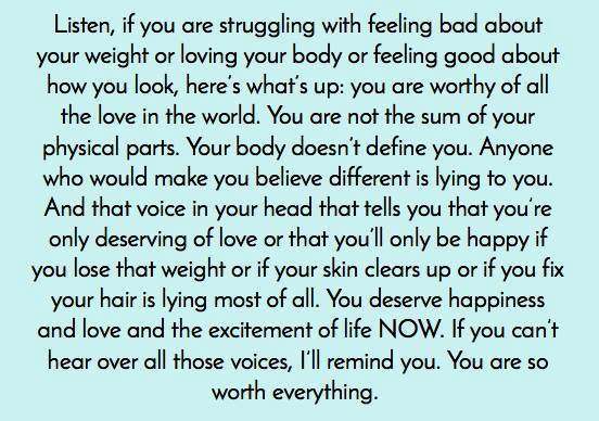 BeatEDs's tweet photo. You are worthy of all the love in the world. #eatingdisorders #edrecovery #edwarriors #youdeservehepiness #staystrong #bebrave https://t.co/HNY7MwAsKh