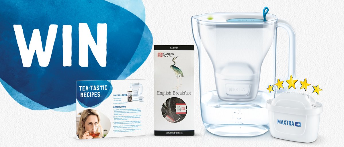 RymanStationery's tweet photo. #WIN a @brita_water tea hamper. Just RT us w/ tag #ABritaBrew and follow us. Good luck! T&amp;Cs - https://t.co/IZl4T2rn7R #competition 🍵 https://t.co/EuK9EDipOJ