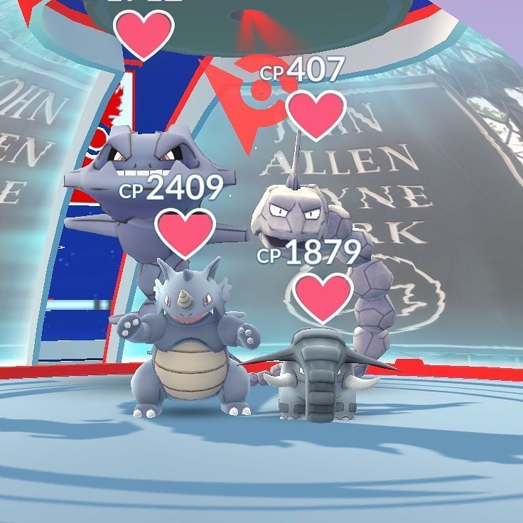 totalmonsense's tweet photo. The gray team. #pokemongo #themegym #graytheme https://t.co/35P078mpUG