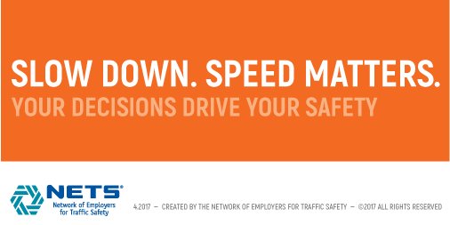 TNHSO's tweet photo. Slow down. Speed (and safety) matters. Drive safe, work safe. #DSWW https://t.co/Jl4RAEqodG