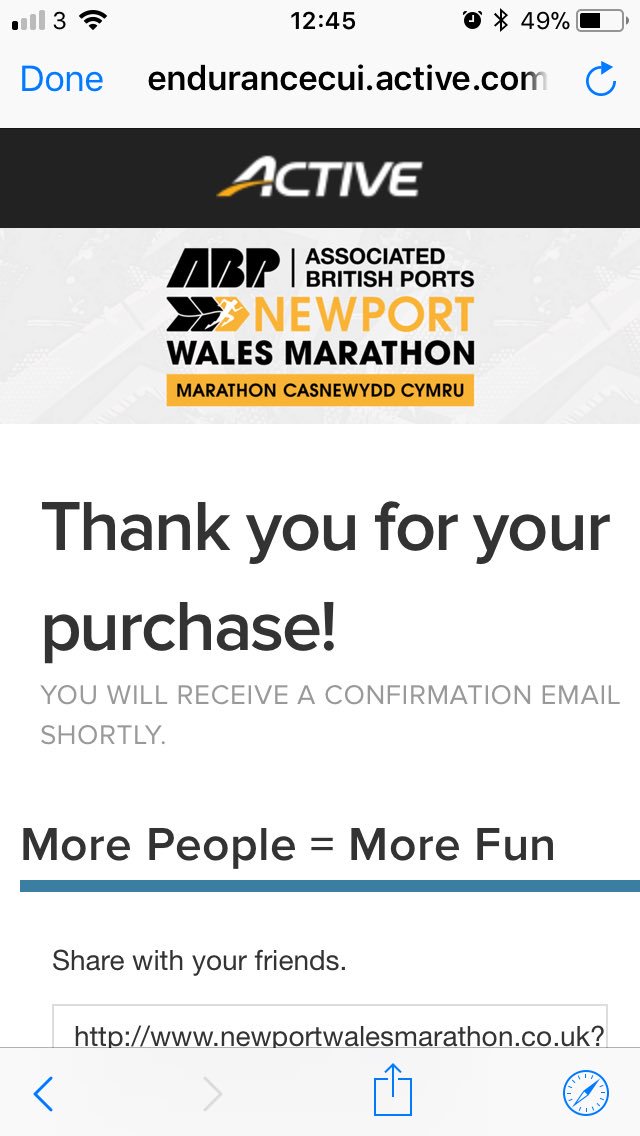 Chrisstampede's tweet photo. 1st marathon entered !!! #NewportMarathon #2018 #running #chrisfit https://t.co/4yLWRdIpnH
