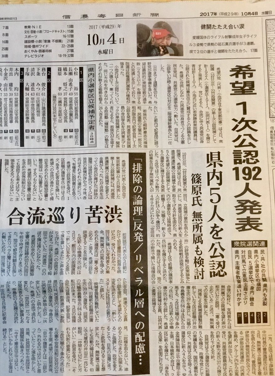 支那の毎日新聞