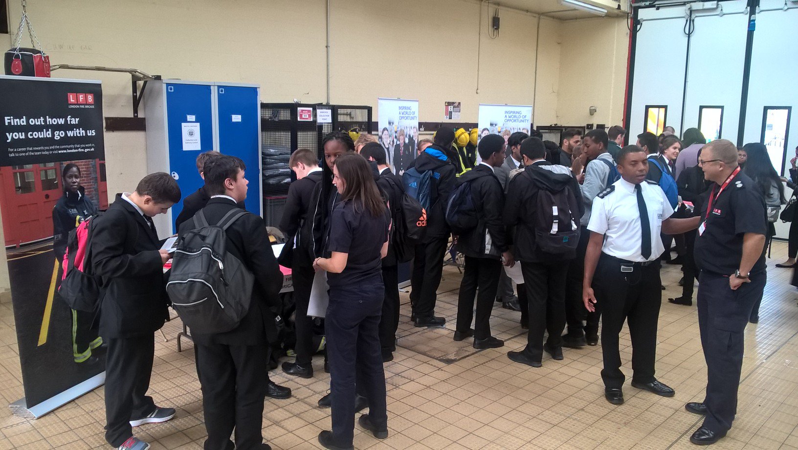 London Fire Brigade on Twitter "Hillingdon fire station hosted a jobs