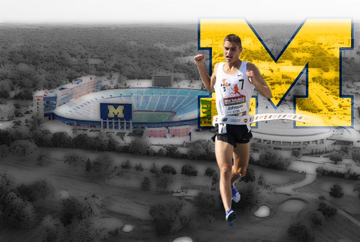cole_johns0n's tweet photo. Blessed to continue my education and athletics at the University of Michigan! Thank you to everyone who has helped me get here. Go Blue! https://t.co/xJx1jPdRRW