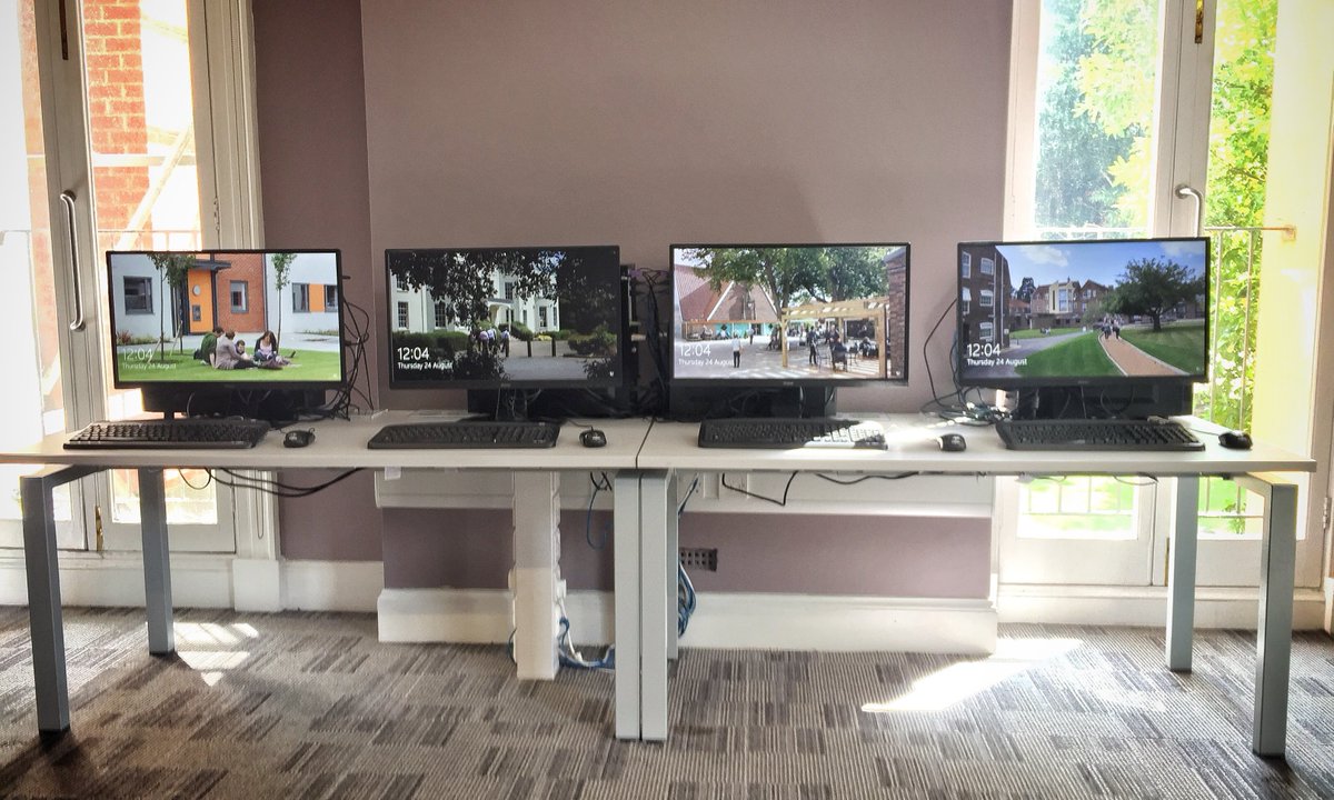 ChiUni_IT's tweet photo. IT resources in the Dome @ Bognor Regis campus have recently been upgraded to high performance workstations and new teaching software. https://t.co/D7V5CftOVN