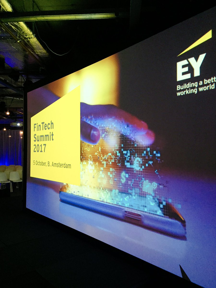 Getting ready for the #EYFintech summit!