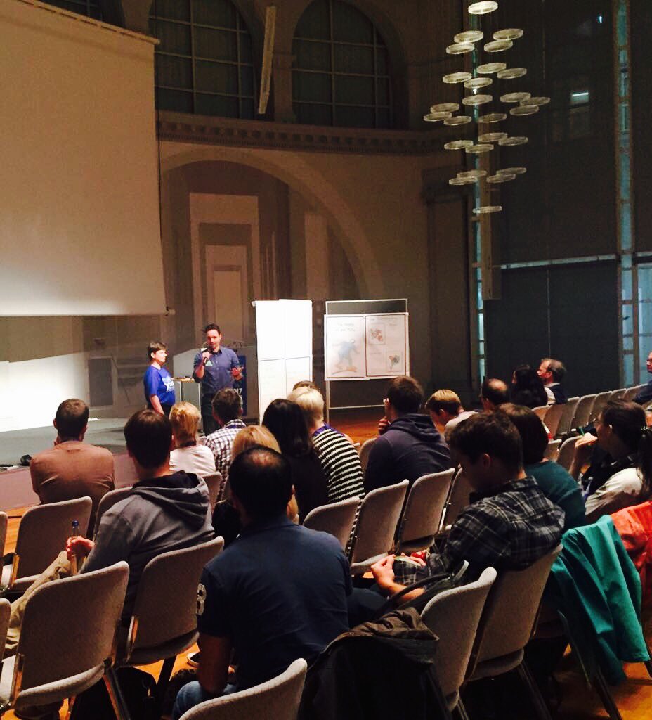 Open Space mit <a href="/andreaskaffer/">Andreas Kaffer</a> und <a href="/irenekuhn/">Irene Graham Kuhn</a> in der König-Karl-Halle #xdde17 #konferenz #agile #stuttgart