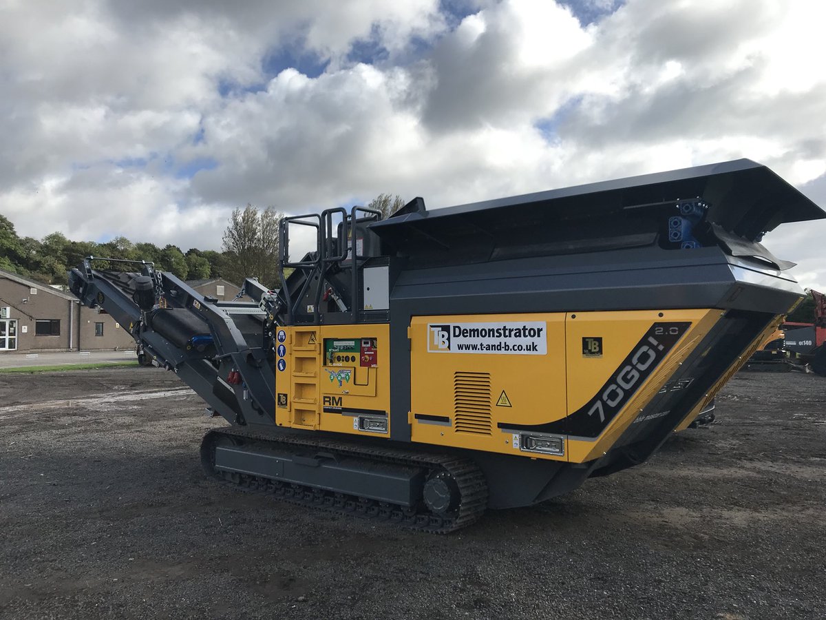 TandBCumbria's tweet image. Rubblemaster RM70G0! all ready to go on it’s first of many demonstrations
Contact  017683 41400 for a demo.     #compactcrushing #recycling
