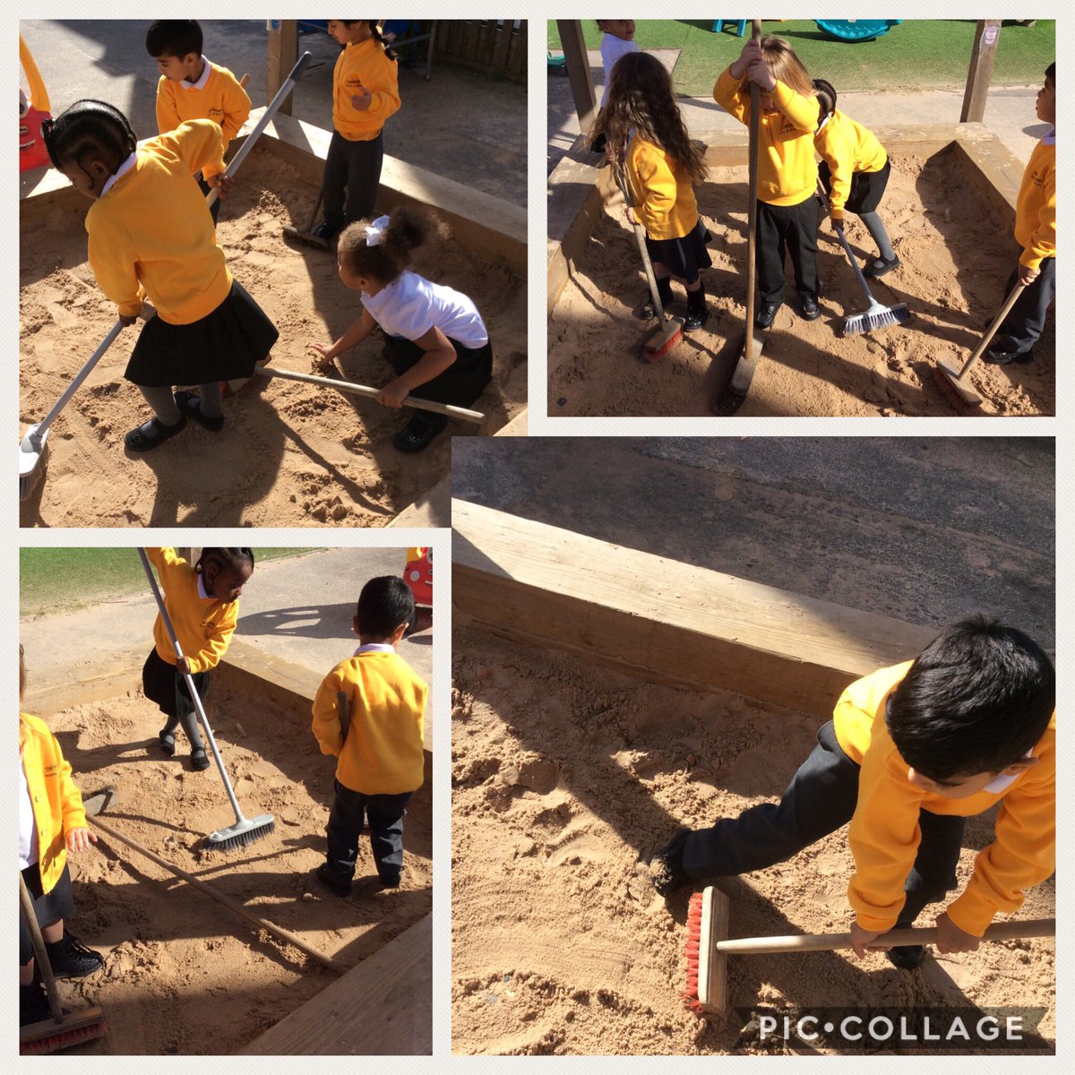 CorngreavesPS's tweet photo. Today we have been developing our shoulder pivots in the sand to become fabulous writers #muscles #shoulderpivot #writers https://t.co/VS6WesiKy2