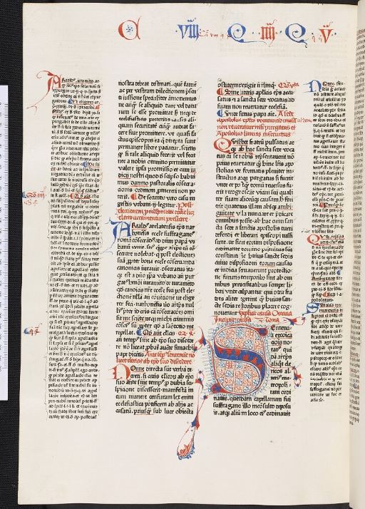 BDLSS's tweet photo. This incunable has gorgeous French penwork, beautiful page layout, &amp; a #WorldTeachingDay miniature. https://t.co/RnvQKoknDZ #PolonskyProject https://t.co/FHDXweNdqS