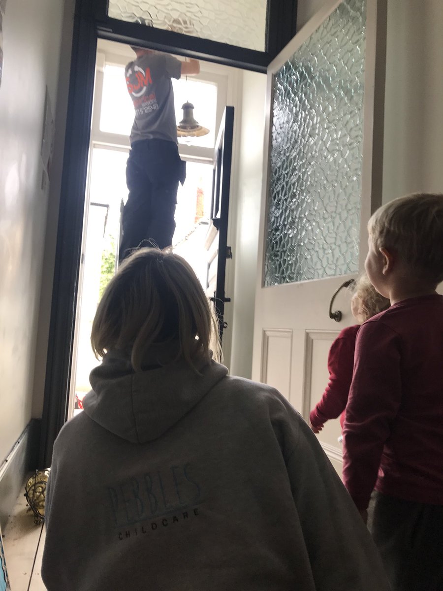 SJM_Electrical's tweet photo. Inspiring the next generation of electricians on a job @PebblesWorthing today! #localbusinesses #electricalservices #lightfix #electricians https://t.co/bspEqiU3HB