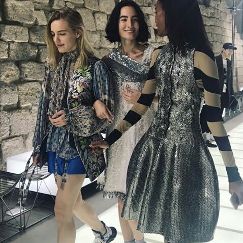 UPDATE: From instagram, @ErikaLinder and <a href="/heatherkemesky/">heather kemesky</a> for <a href="/LouisVuitton/">Louis Vuitton</a> S/S 2018 Campaign 💚