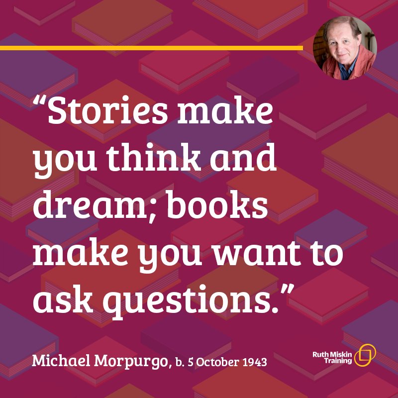 Happy Birthday Michael Morpurgo! 