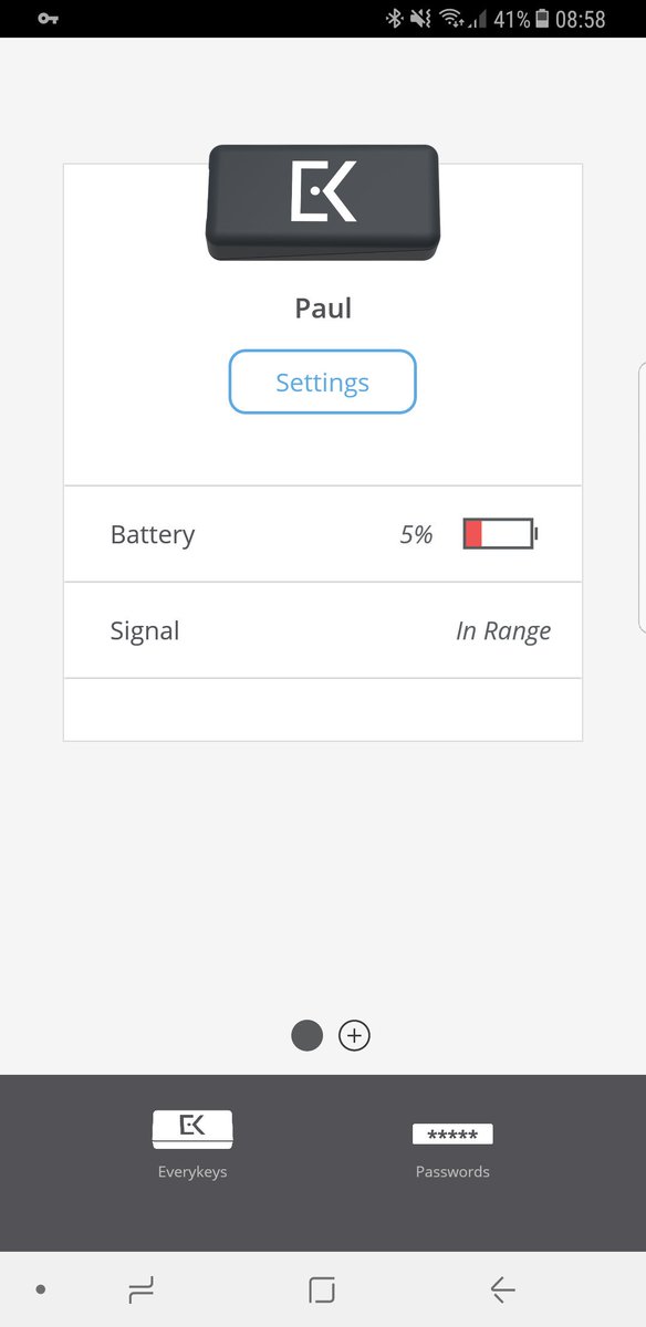 Paul_Reviews's tweet photo. Day 6... 3 days of light use, 3 days of no use at all.
30 day battery life?! I don't think so.
#everykey https://t.co/iwEQP3C7db