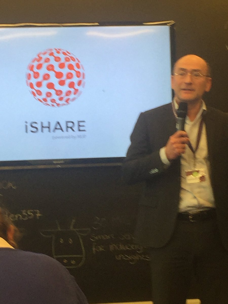 data delen in de logistiek @iSHARE_project <a href="/ProdockAdam/">Prodock Amsterdam</a> @HavenAmsterdam