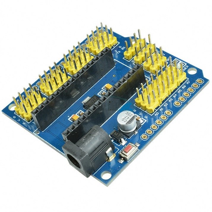 arduinka's tweet image. 👉Плата расширения для Arduino Nano - 230 рублей.
Упрощает процесс подключения модулей к #Arduino_Nano.
bit.ly/2xjlCMh