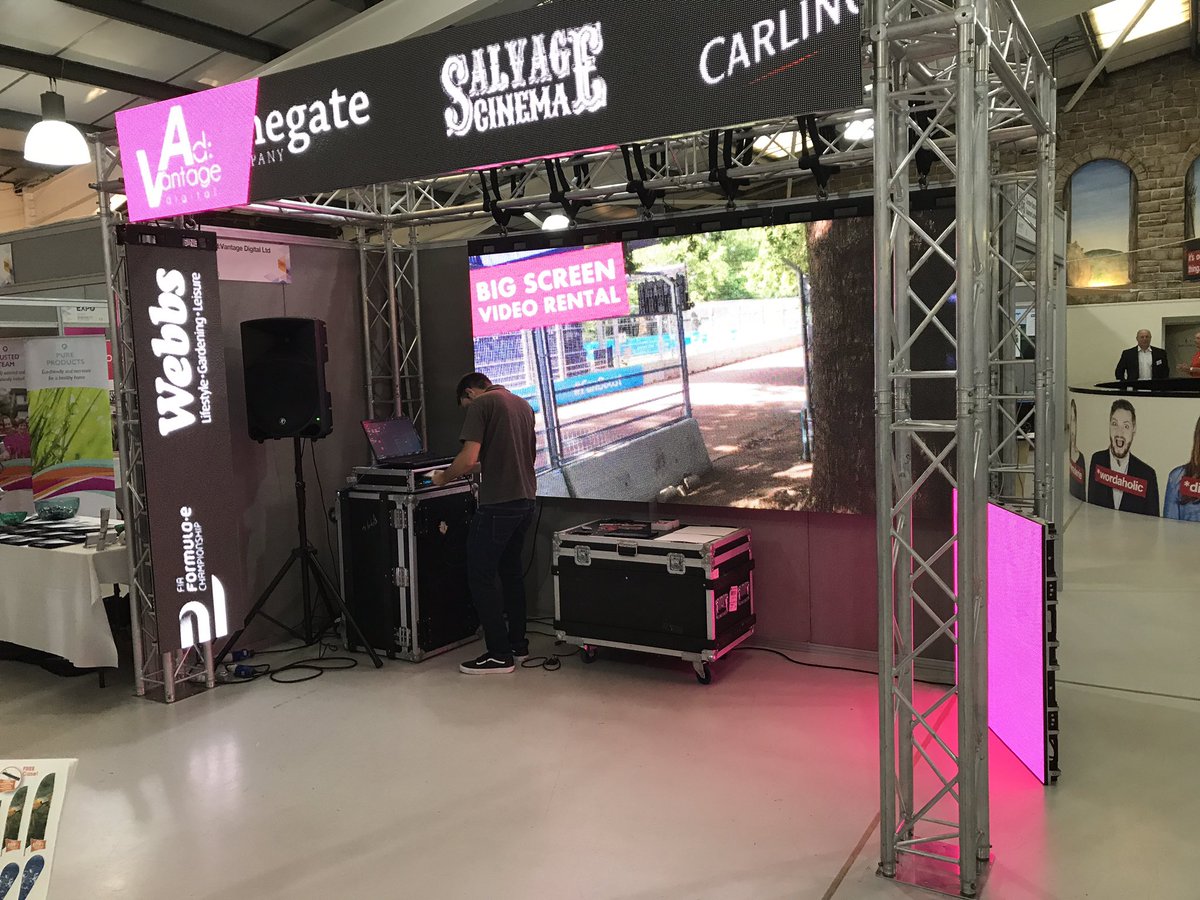 wilson_no1's tweet photo. All set up and ready to go at #HWExpo https://t.co/yx7VgnT4Bn