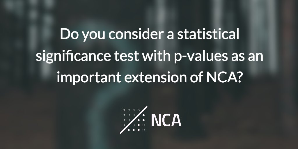 We are developing a statistical significance test and we would love to hear your thoughts! Join the discussion here: goo.gl/RE1Nym